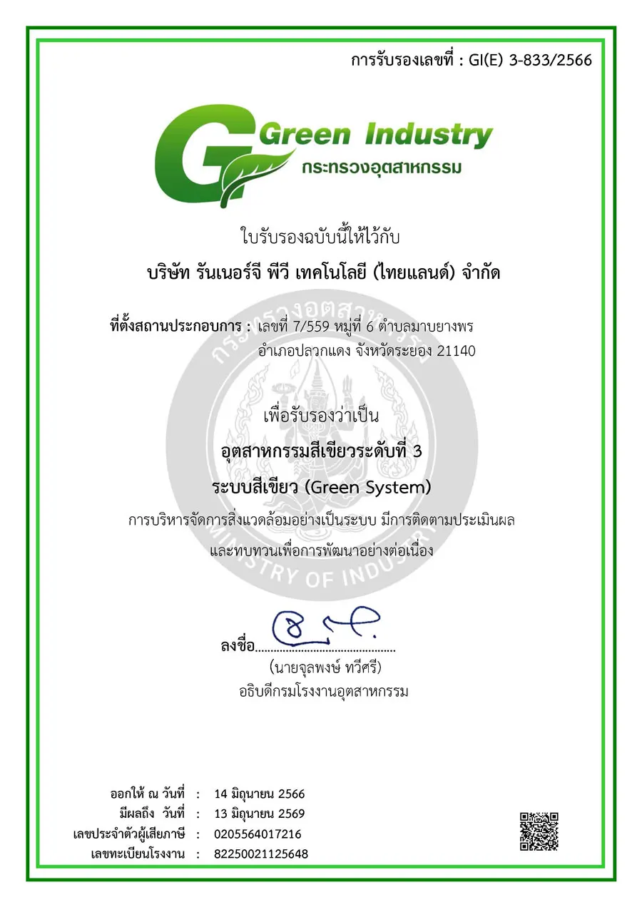 Runergy-Green-industry-level-2023