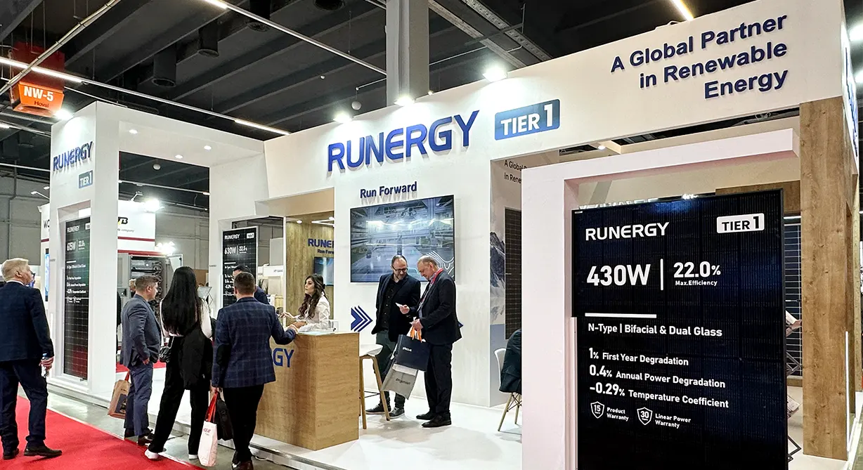 Runergy Shines at ENEX Expo: Pioneering Solar Solutions for the Polish Market